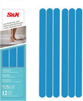 S&X Non Slip Bath Stickers, Gritty Textured Slip-Resistant Treads, 0.75-Inch by by SXProducts