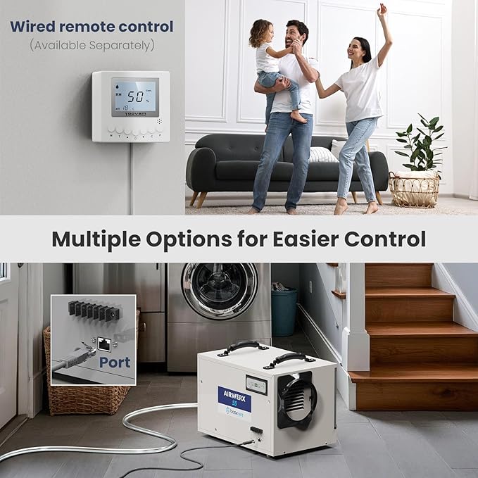 BaseAire Crawlspace Dehumidifier, 113 Pints Commercial Dehumidifiers - Image 5