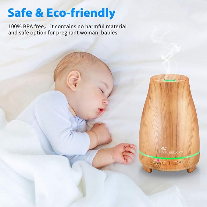 Diffuserlove Essential Oil Diffuser 200ML Aroma Diffuser Mist Humidifiers - Image 6
