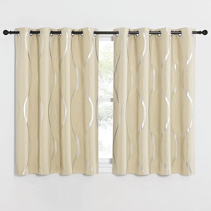 NICETOWN Blackout Short Curtains Panels by NICETOWN