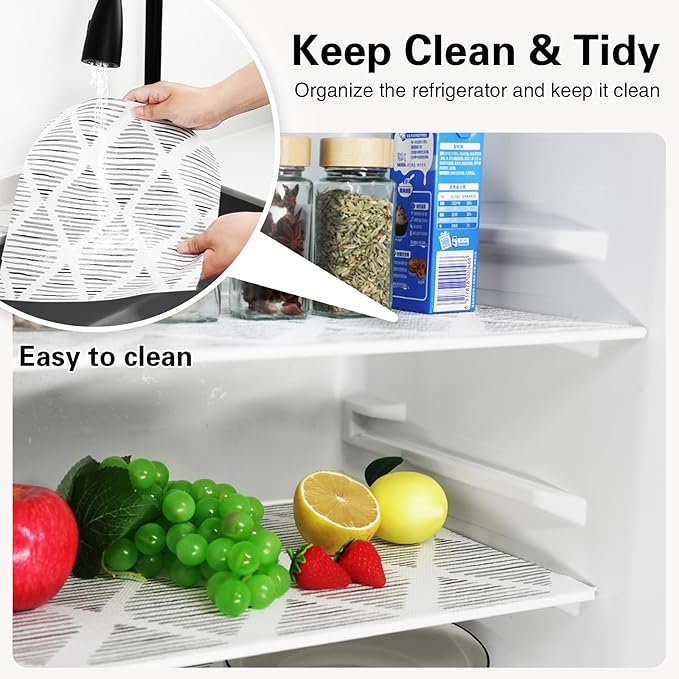 Drawer and Shelf Liners for Kitchen Cabinet, Non-Adhesive Cabinet Liner 24in x - Image 7