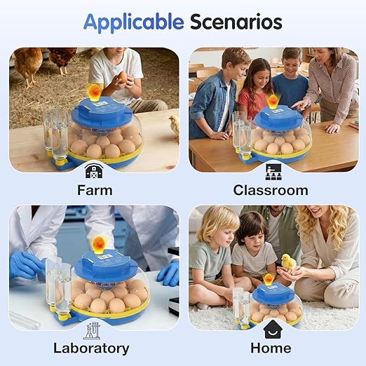 Chicken Egg Incubators for Hatching Eggs, 18 Egg Incubator - Image 8