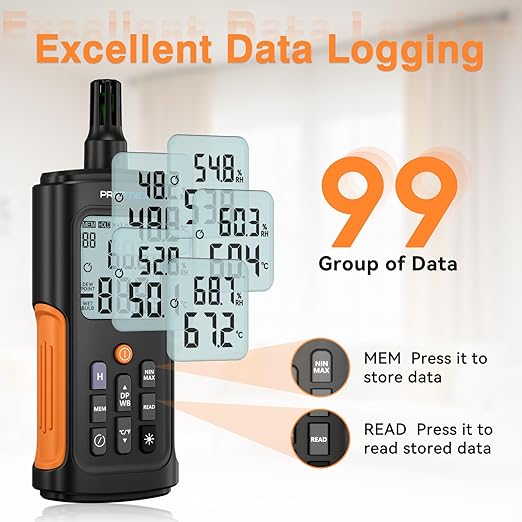 YT606 Temperature Humidity Meter High Precision Digital Hygrometer - Image 7