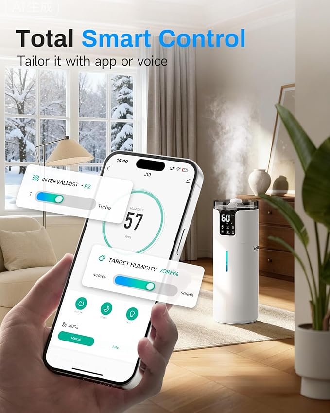 16L Smart Humidifier large room, Whole house Humidifier - Image 4