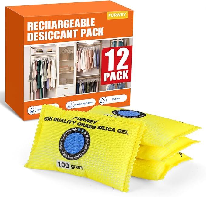 100g Rechargeable Desiccant Packs by FURWEY