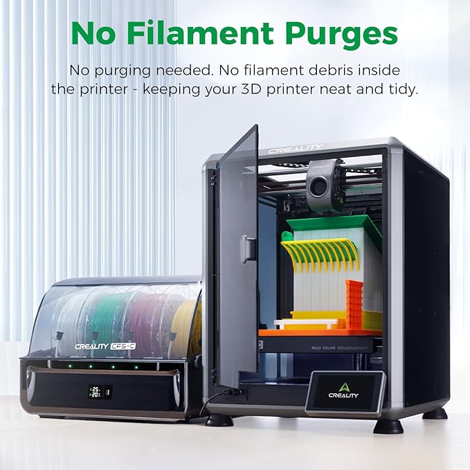 Official CREALITY CFS-C, 3D Printing, RFID Auto-Loading, External Cutter - Image 5