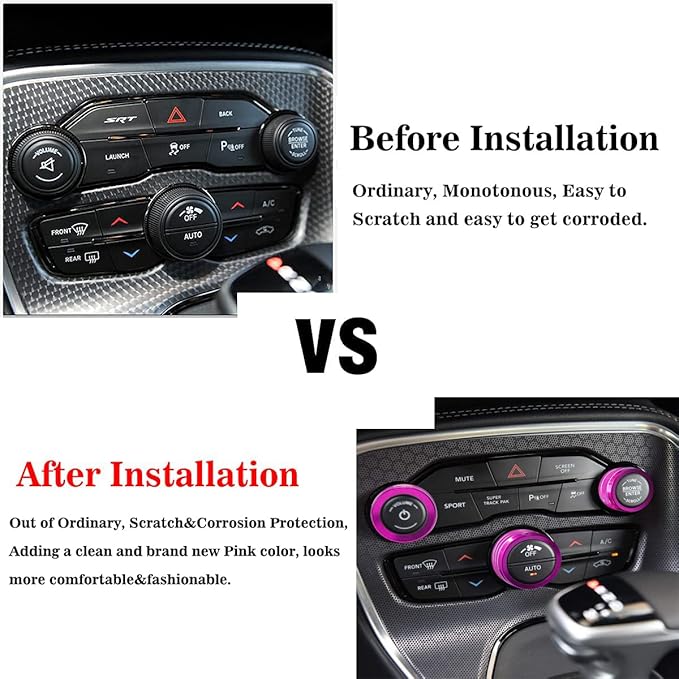 Auprite Climate Control Knob Covers - Image 4
