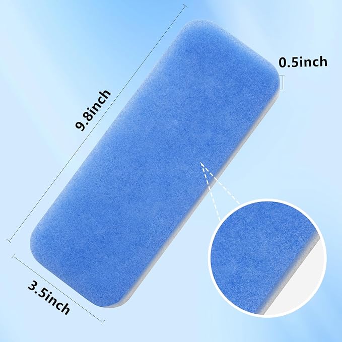 20 Pack Ceiling Fan Filters, Easy-Stick Universal Air Filter - Image 2