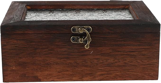Rustic Wooden Collectibles Display Case by CIMAXIC