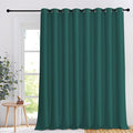 NICETOWN Black Out Curtain for Patio Door 108 inches Long, Grommet Thermal by NICETOWN