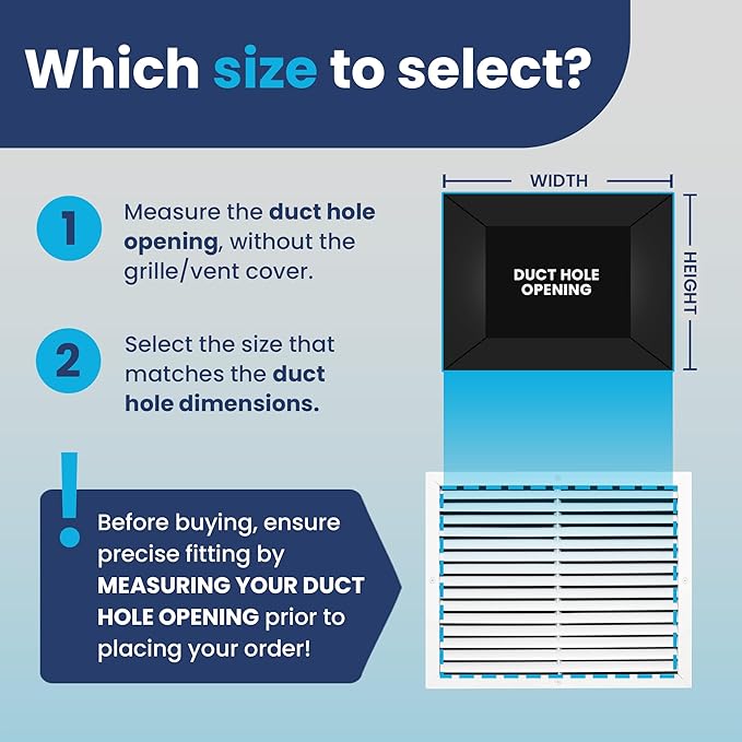 20x16 Inch Air Return Vent Cover Decorative – Premium Aluminum AC Vent Cover - Image 3