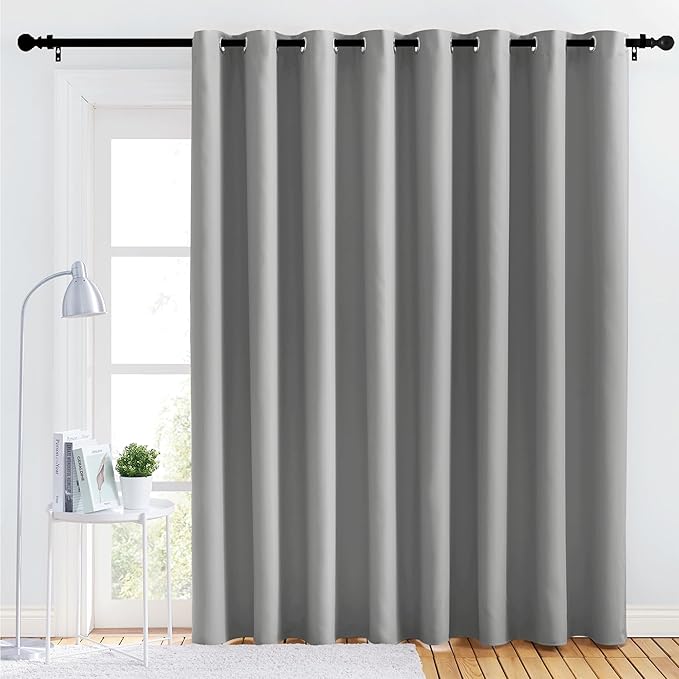 NICETOWN Closet Curtains Sound Blocking, Bedroom Privacy Room Divider Curtain by NICETOWN