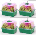 MIXC Seed Starter Kit with Grow Light, Elevated Seedling Tray Kit with by MIXC