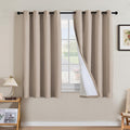 H.VERSAILTEX Linen Curtains 100% Blackout Curtains by HVERSAILTEX