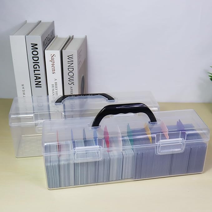 2 Pack Plastic Card Storage Box - Image 7