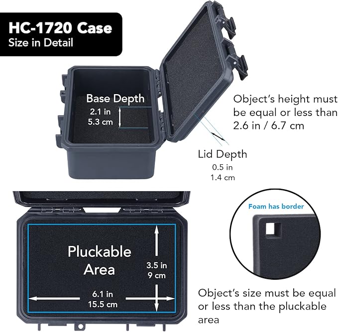 Lykus HC-1720 Mini Hard Case Dry Box - Image 3