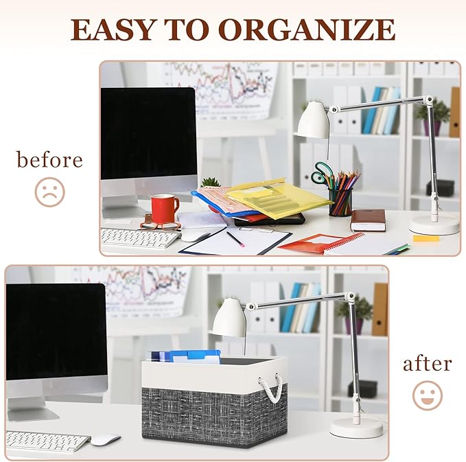 Storage Bin, Collapsible Storage Basket - Image 5