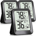 3 Pack Room Thermometer Indoor Hygrometer by AyayaBoss