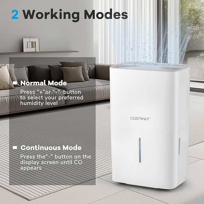 COSTWAY 150 Pints Dehumidifier - Image 3