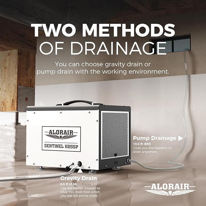 ALORAIR Crawl Space Dehumidifier, 120 PPD Crawlspace Dehumidifiers - Image 4