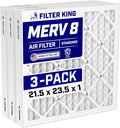 Filter King 21.5x23.5x1 Air Filter Dust & Allergy Control AC Furnace Filters by FilterKing