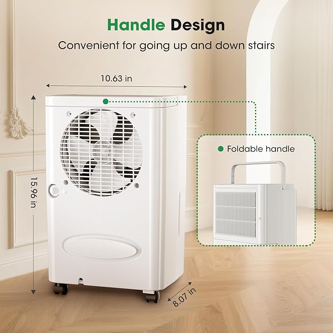 2, 500 Sq.Ft Dehumidifier for Basement - Image 7