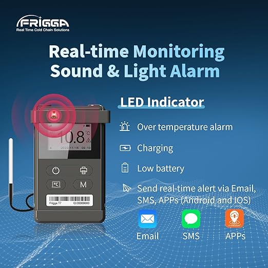 Frigga T71 4G/5G Reusable Real-Time Temperature Data Logger - Image 6