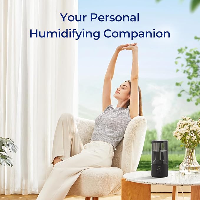raydrop Humidifiers for Bedroom, Cool Mist Humidifiers for Babies, 1.70L Quiet - Image 2