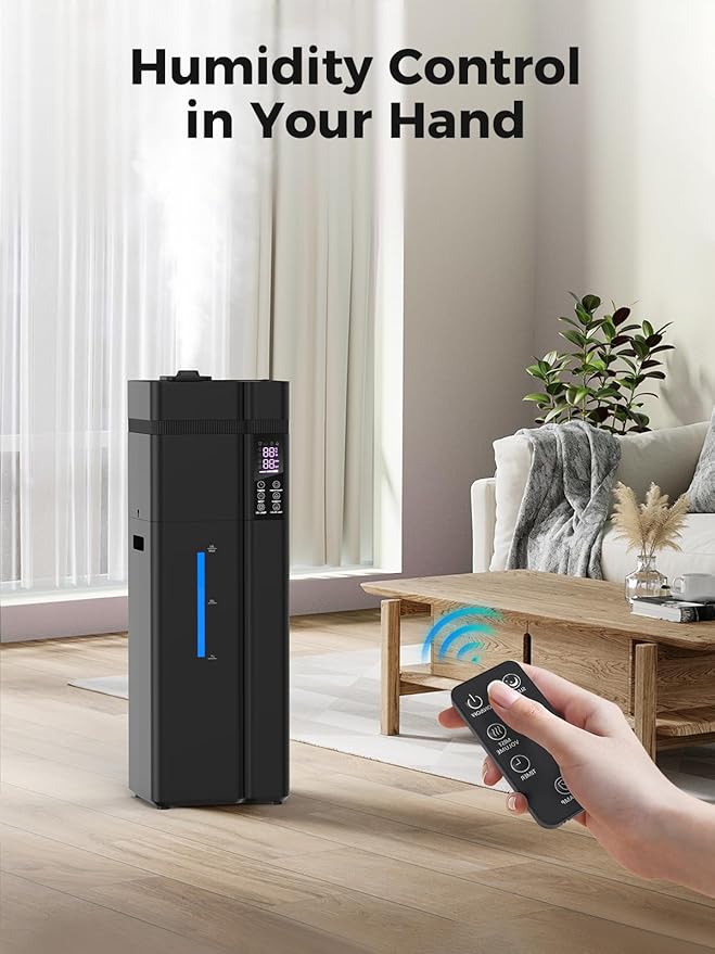 13L/3.43Gal Humidifier Large Room, 800ft² Coverage, 100H Runtime, Auto Humidity - Image 7