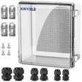 Waterproof Outdoor Project ABS Plastic Junction Box IP67 Weatherproof Dustproof by XINYIELE
