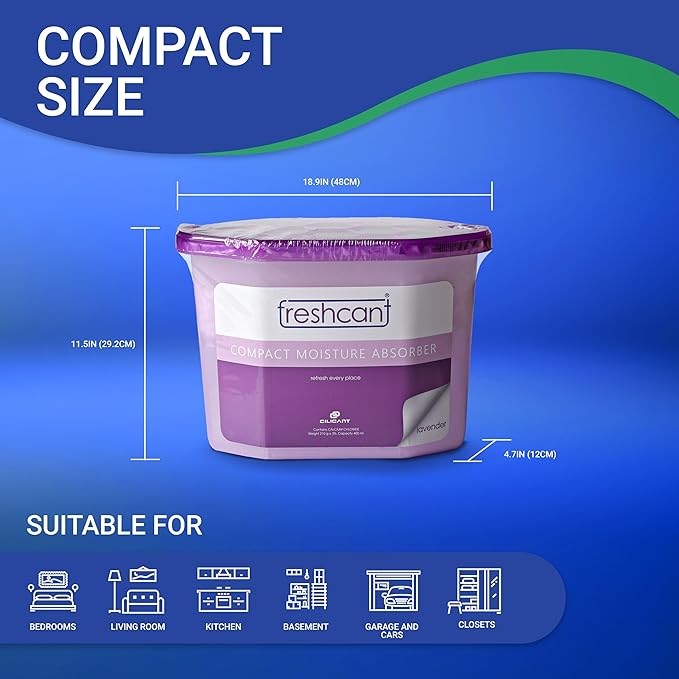 Moisture Absorber Bundle, Room and Closet Freshener, Moisture and Odor Absorber - Image 6