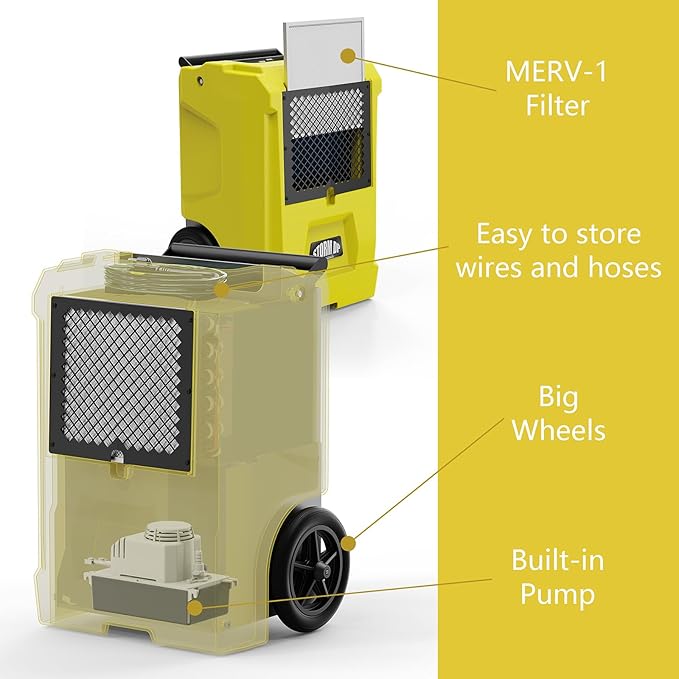 ALORAIR 110 Pint Dehumidifier Commercial Grade - Image 3