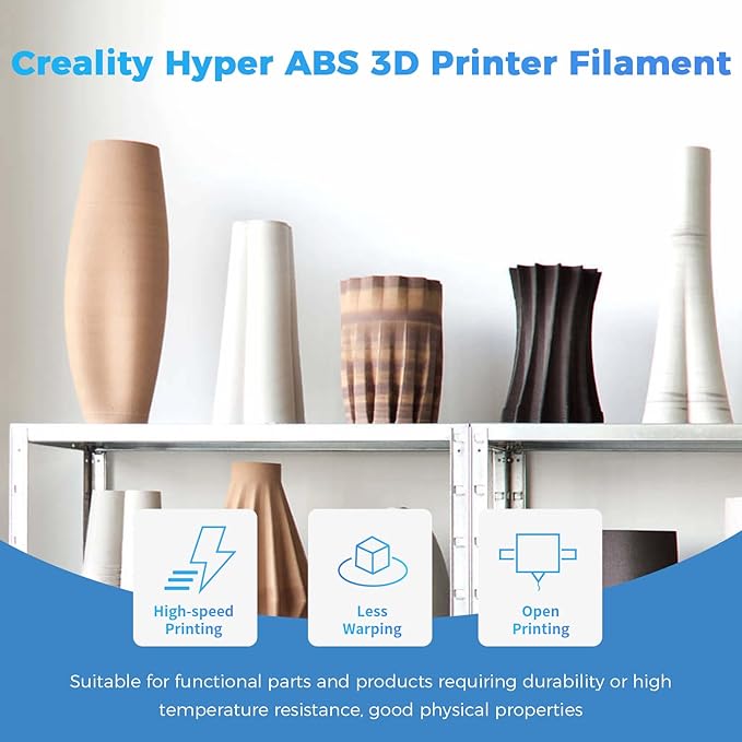 Creality Hyper ABS Filament for K1/K1 Max/K2/K2 Plus, Official 3D Printer - Image 6
