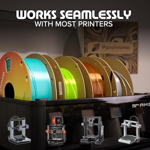 Panchroma PLA Brown 3D Printer Filament, 1kg Spool, High Speed Printing - Image 6