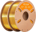 ERYONE Silk Dual Color PLA Filament 3D Printer 1.75mm +/- 0.03mm, Bicolor by ERYONE