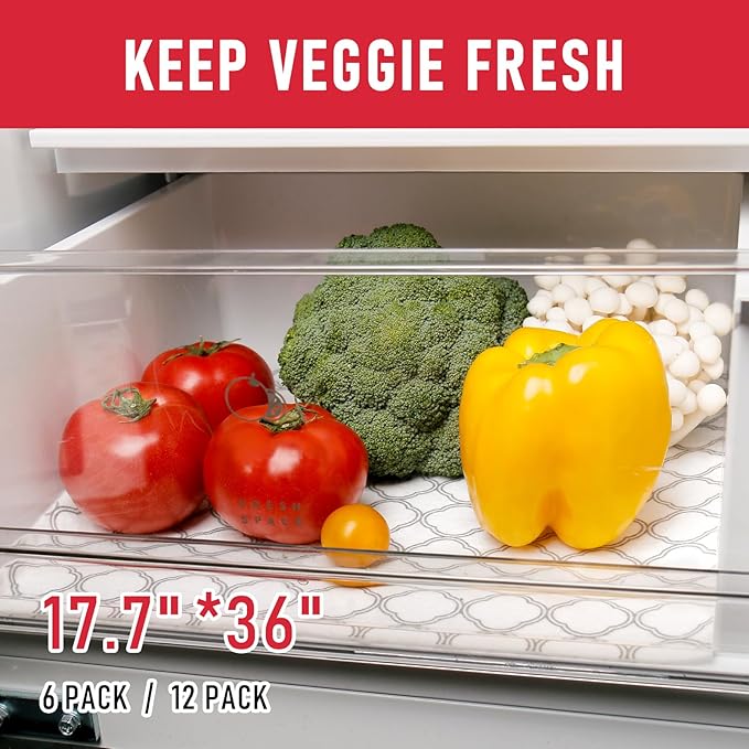 Cooyes Refrigerator Shelf Liners - Image 5