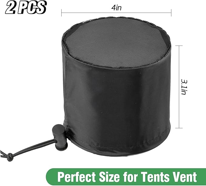 2 Pcs Grow Tents Vent Cover - Image 5