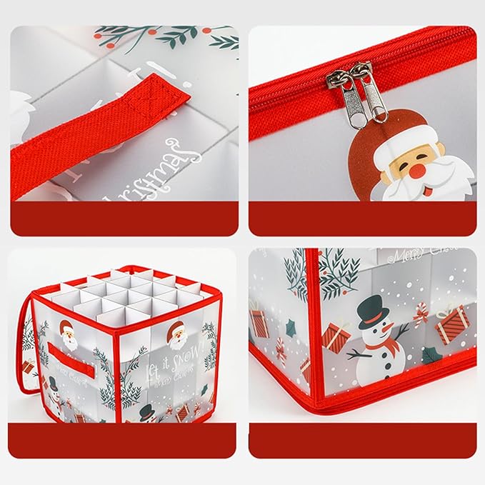 Christmas Bauble and Decoration Storage Cube - Image 4