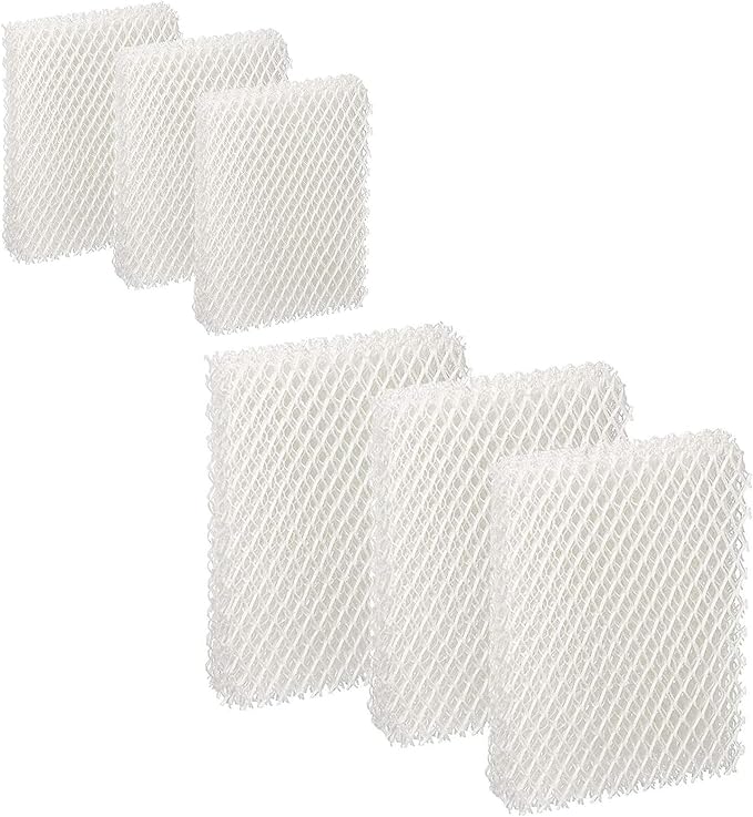 Fanshuge 6Pack Replacement Humidifier Wicking Filters by Fanshuge