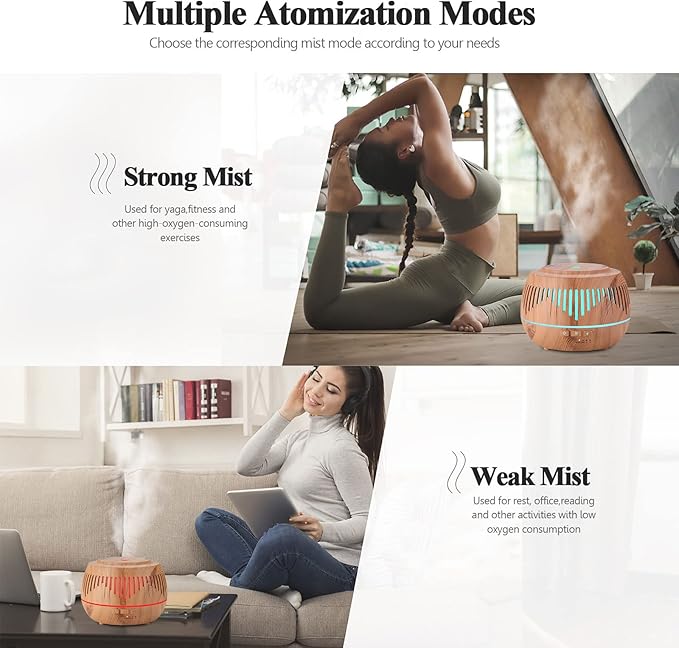 Humidifiers for Bedroom Large Room Home Baby Kids Whole House Hotel Office Desk - Image 5