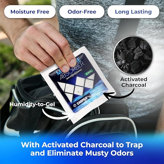 Moisture Absorber Sachets Activated Charcoal 1.4 oz/40g - Image 4
