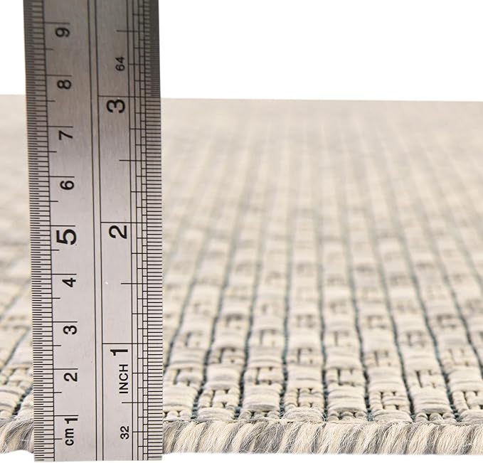 Unique Loom Collection Casual Transitional Solid Heathered Indoor/Outdoor - Image 4