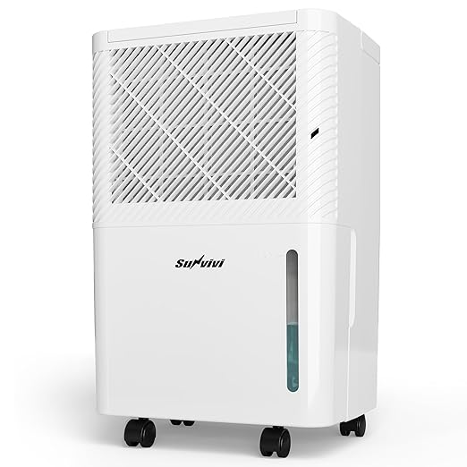 25 Pint Dehumidifier with Drain Hose: - Image 9