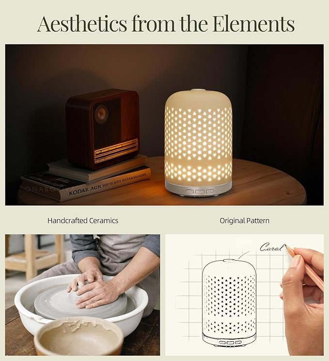 Essential Oil Diffuser – 2.4MHz Ultrasonic Aromatherapy Diffuser, Health Night - Image 5