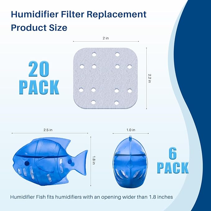 Humidifier Filter Replacement for LEVOIT, Mineral Absorption Pad Compatible - Image 7