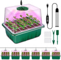 YAUNGEL Seed Starter Tray with Grow Light, 6 Pack Seed Starter Kit with Timing by YAUNGEL