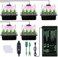 YAUNGEL Seed Starter Tray with Grow Light, 5 Pack Seed Starter Kit with Heat Mat by YAUNGEL