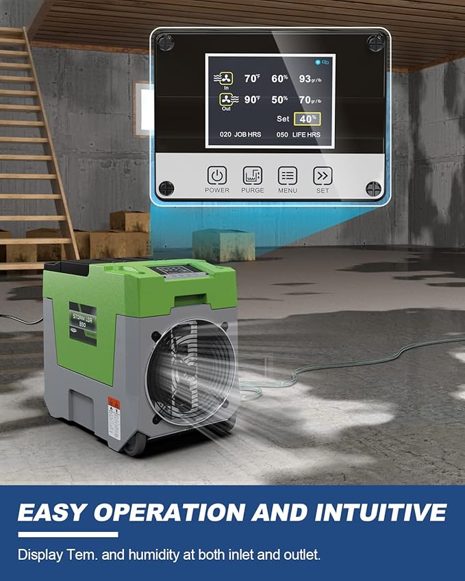 ALORAIR 180 PPD LGR Commercial Dehumidifier - Image 3