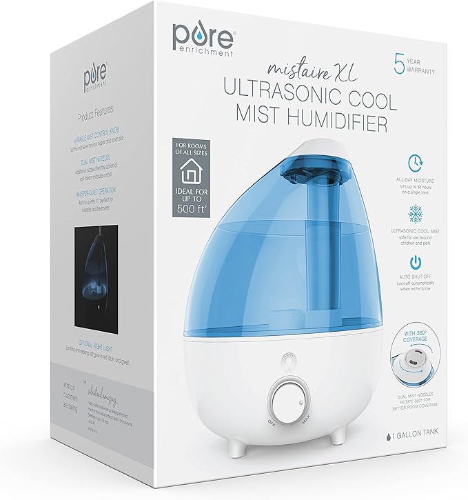 Pure Enrichment MistAire XL Ultrasonic Cool Mist Humidifier - Image 8