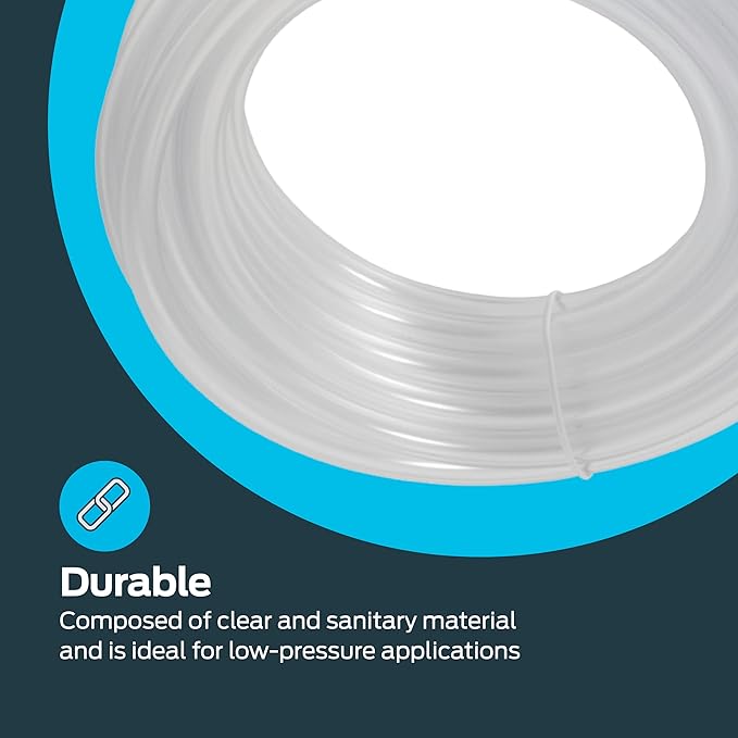 Eastman 0.17 Inch ID PVC Clear Vinyl Tubing, 20 Foot Length - Image 6